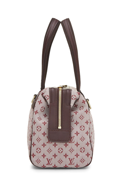 Louis Vuitton, Mini Lin Josephine PM Monogram Bordeaux d'occasion, rose