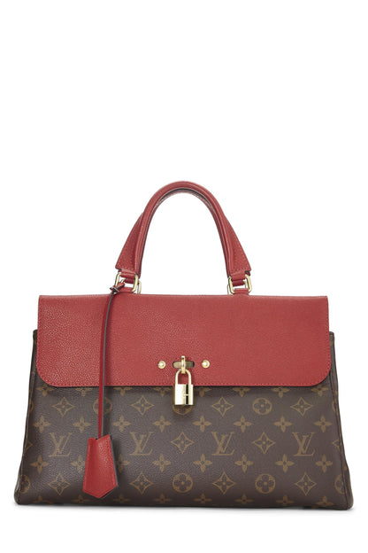 Louis Vuitton, Venus de lona con monograma rojo Pre-Loved, Rojo