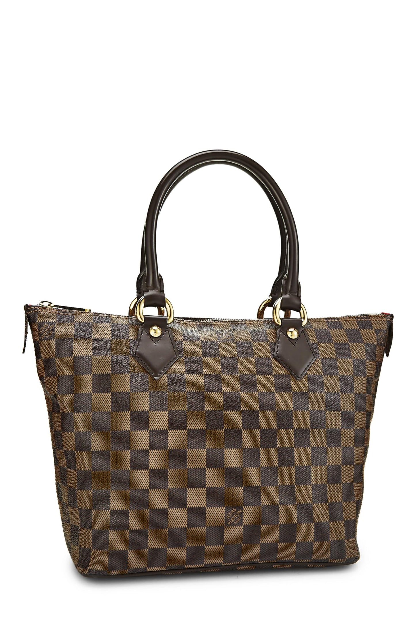 Louis Vuitton, Pre-Loved Damier Ebene Saleya PM, Marrón