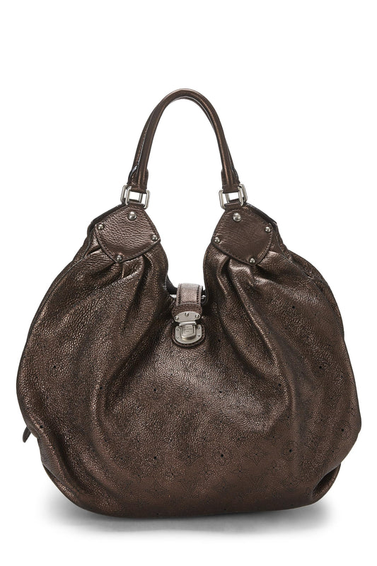 Louis Vuitton, Mahina XL marron Monogram d'occasion, marron