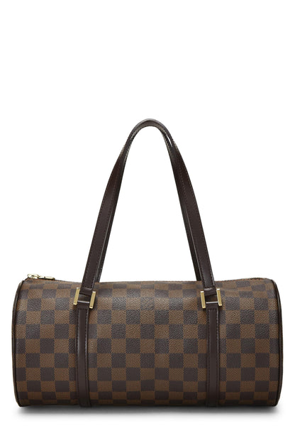 Louis Vuitton, ensemble Papillon 30 et Mini Damier Ebene d'occasion, marron