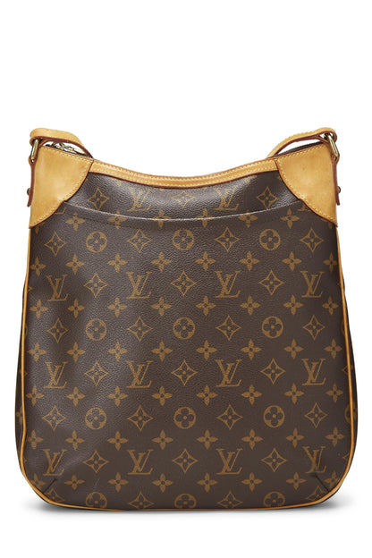 Louis Vuitton, Odeon MM en toile monogram d'occasion, marron