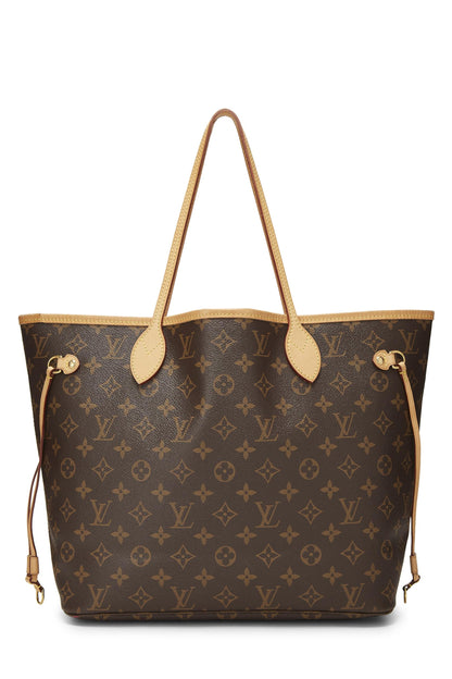 Louis Vuitton, Neo Neverfull MM en toile monogram rose d'occasion, rose