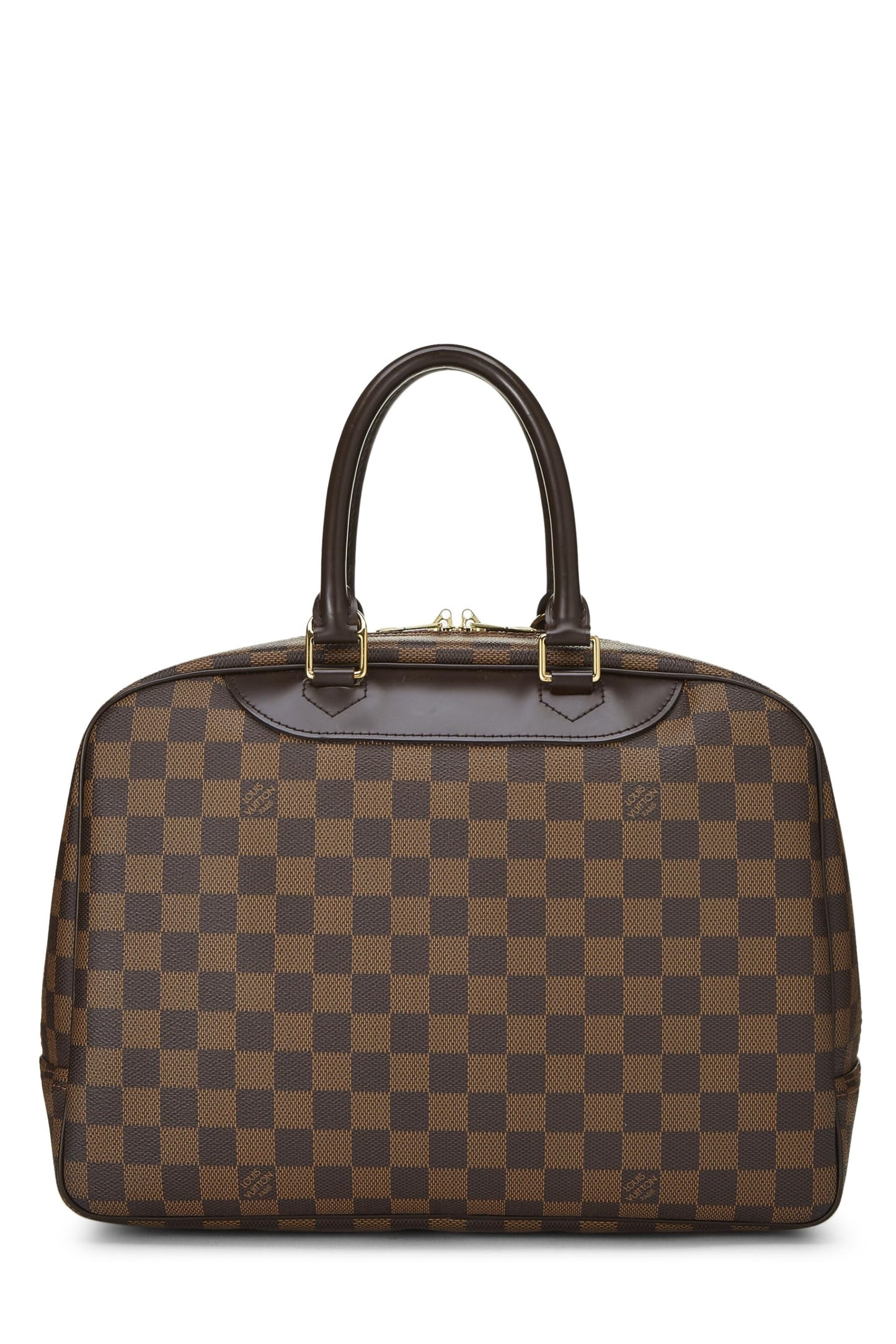 Louis Vuitton, Pre-Loved Damier Ebene Deauville Special Order, Brown