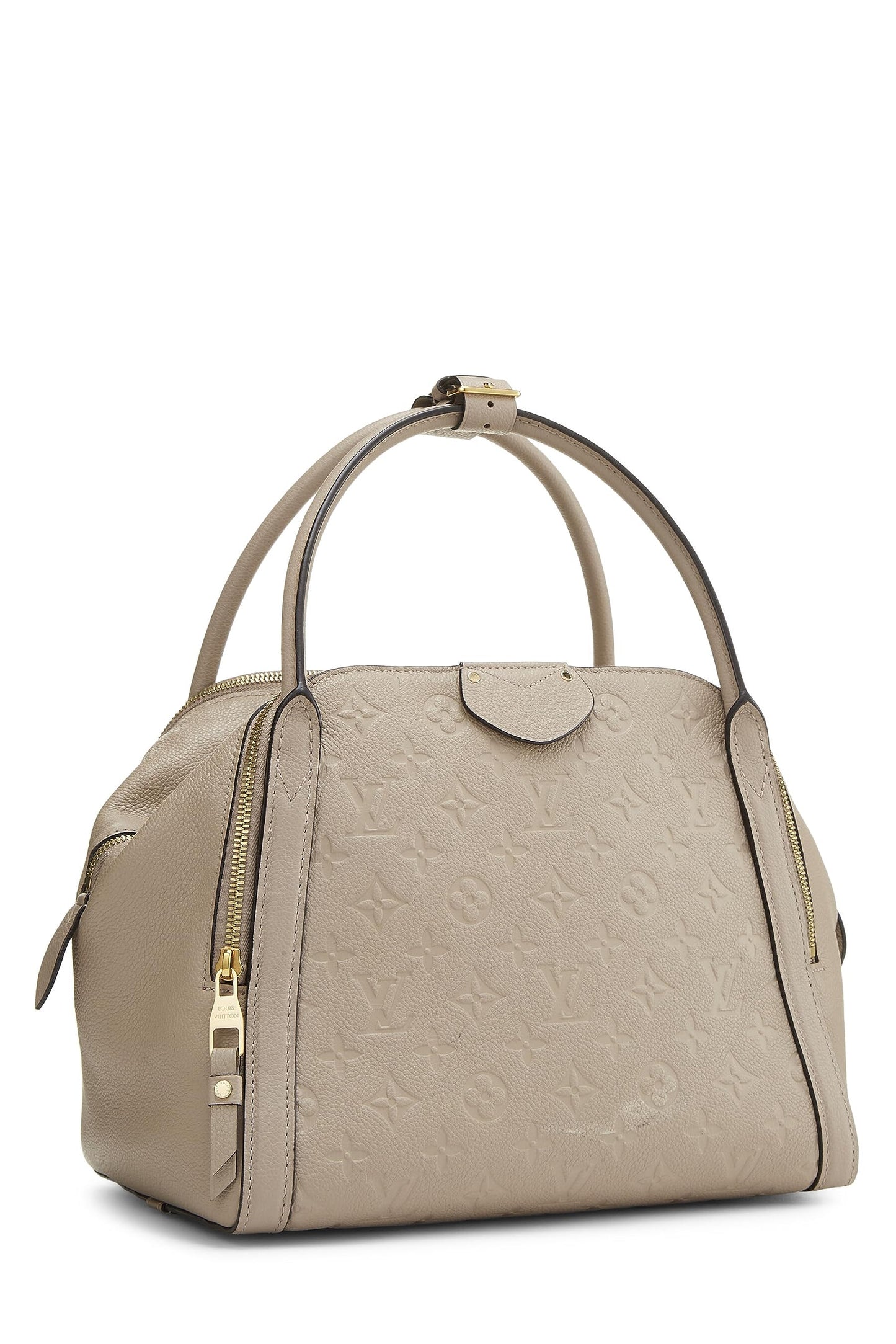 Louis Vuitton, Pre-Loved Gris Empreinte Marais MM, Gris