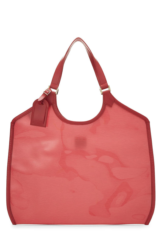 Louis Vuitton, Lagoon Bay GM en vinyle épi rouge d'occasion, rouge