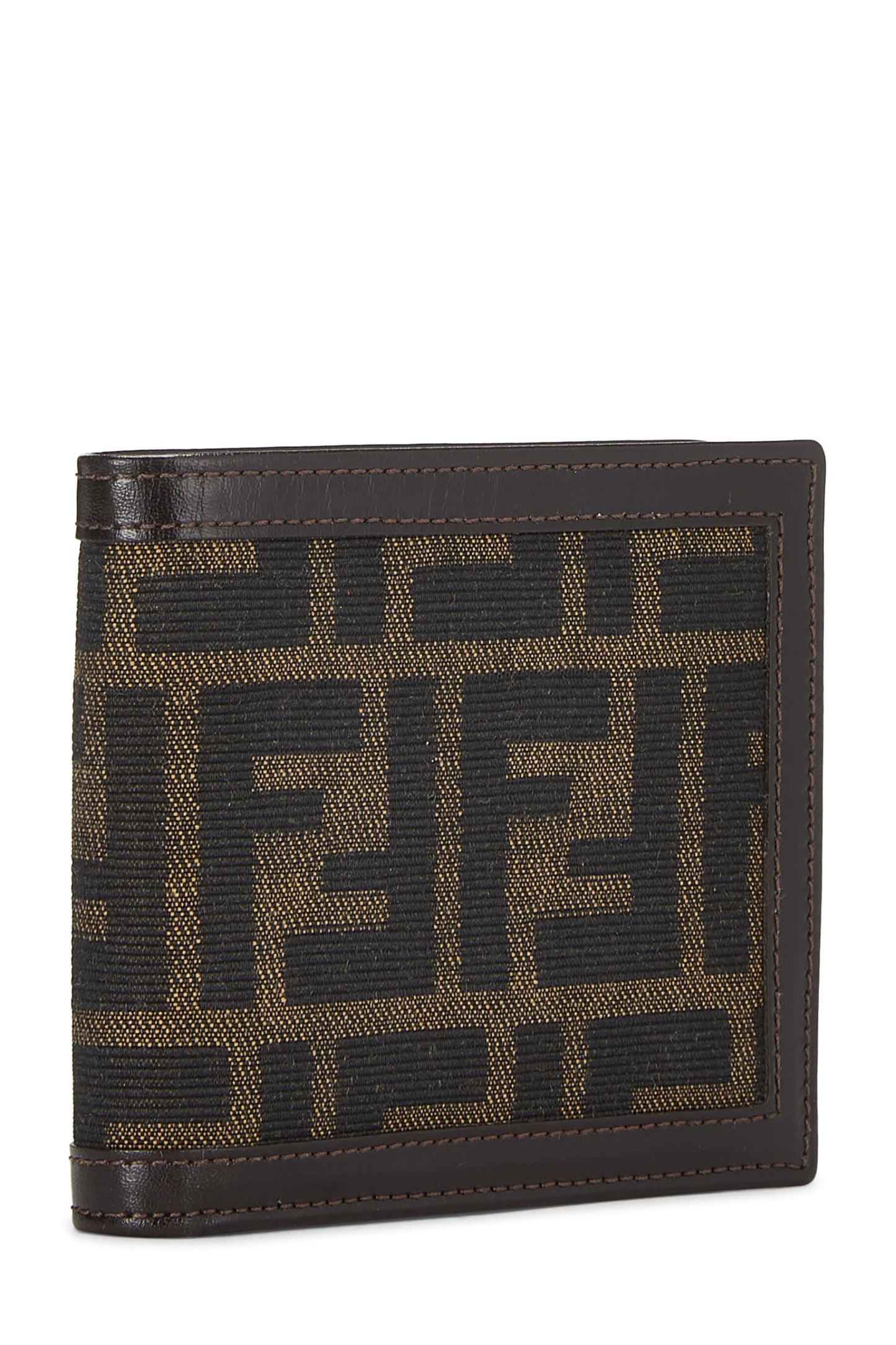 Fendi, Pre-Loved Brown Zucca Coated Canvas Wallet, Brown