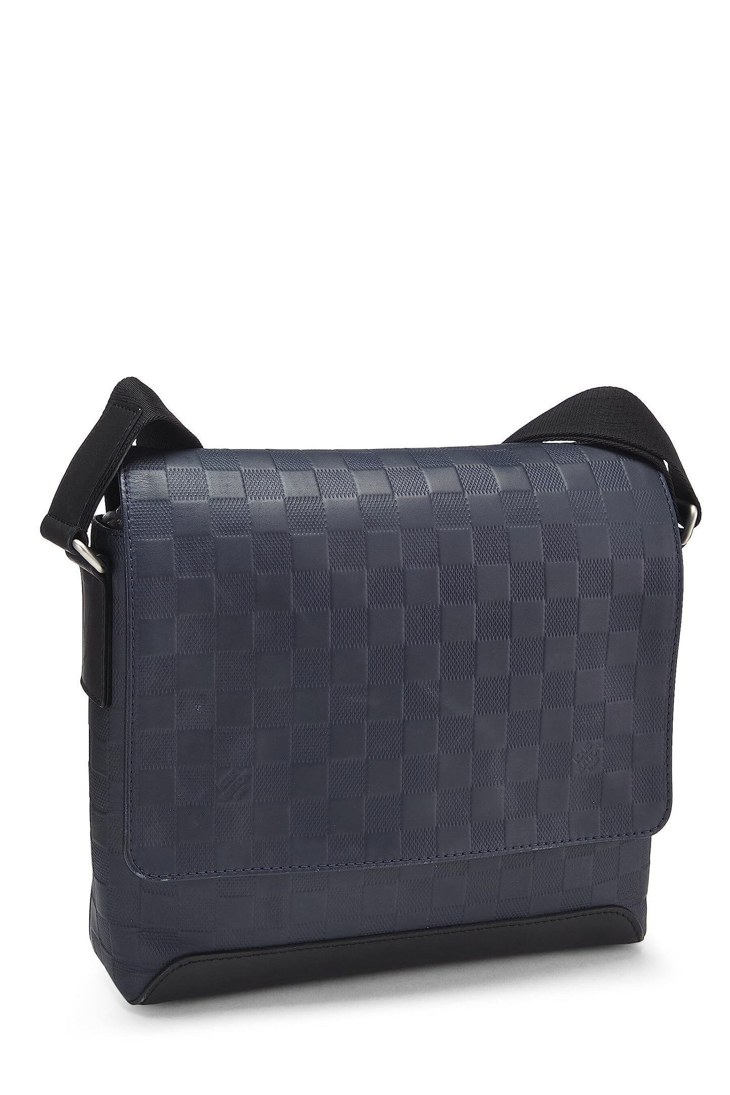 Louis Vuitton, Sac Messenger District PM Damier Infini Navy d'occasion, Navy