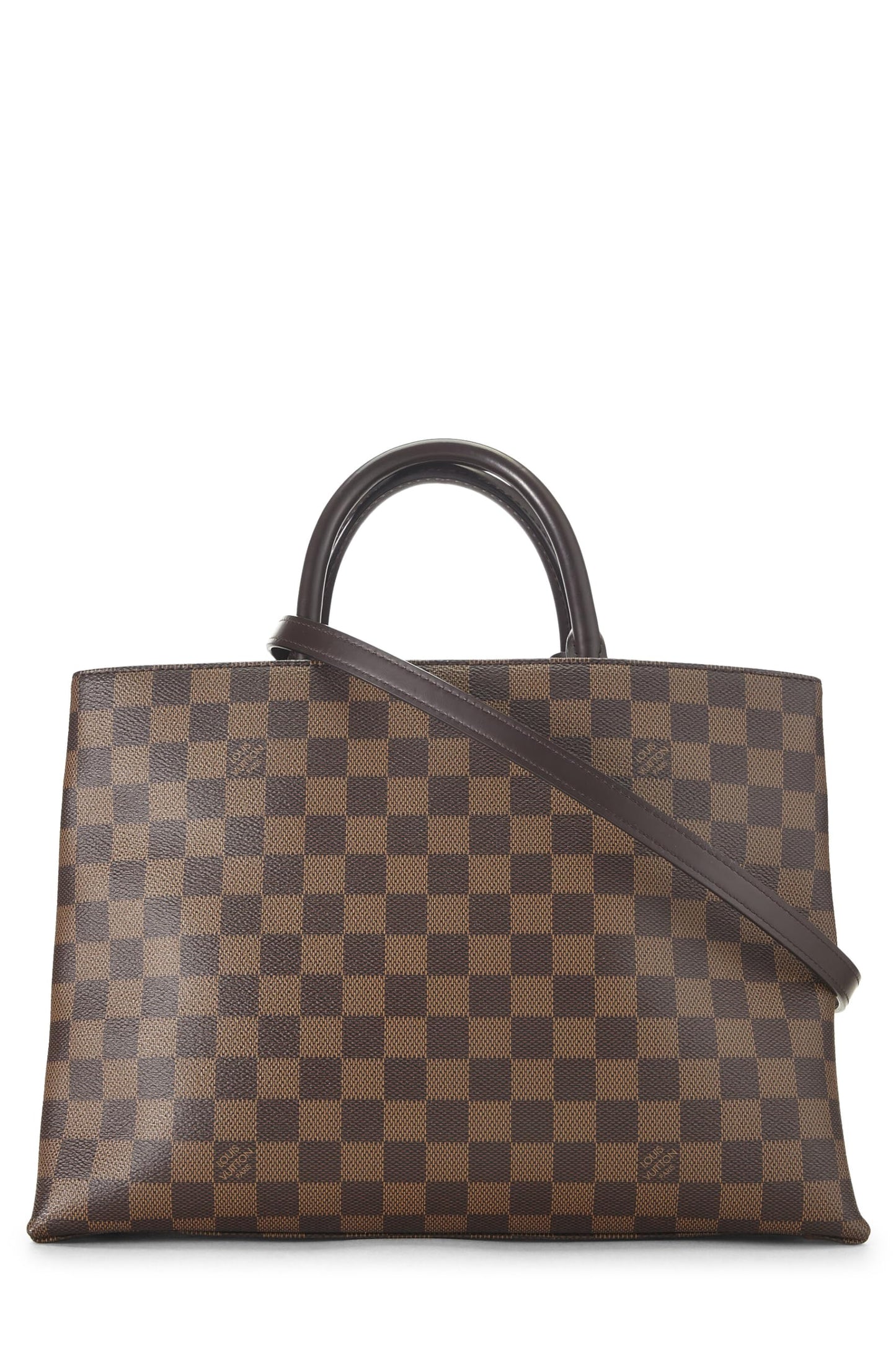 Louis Vuitton, sac fourre-tout Brompton Damier Ebene d'occasion, marron