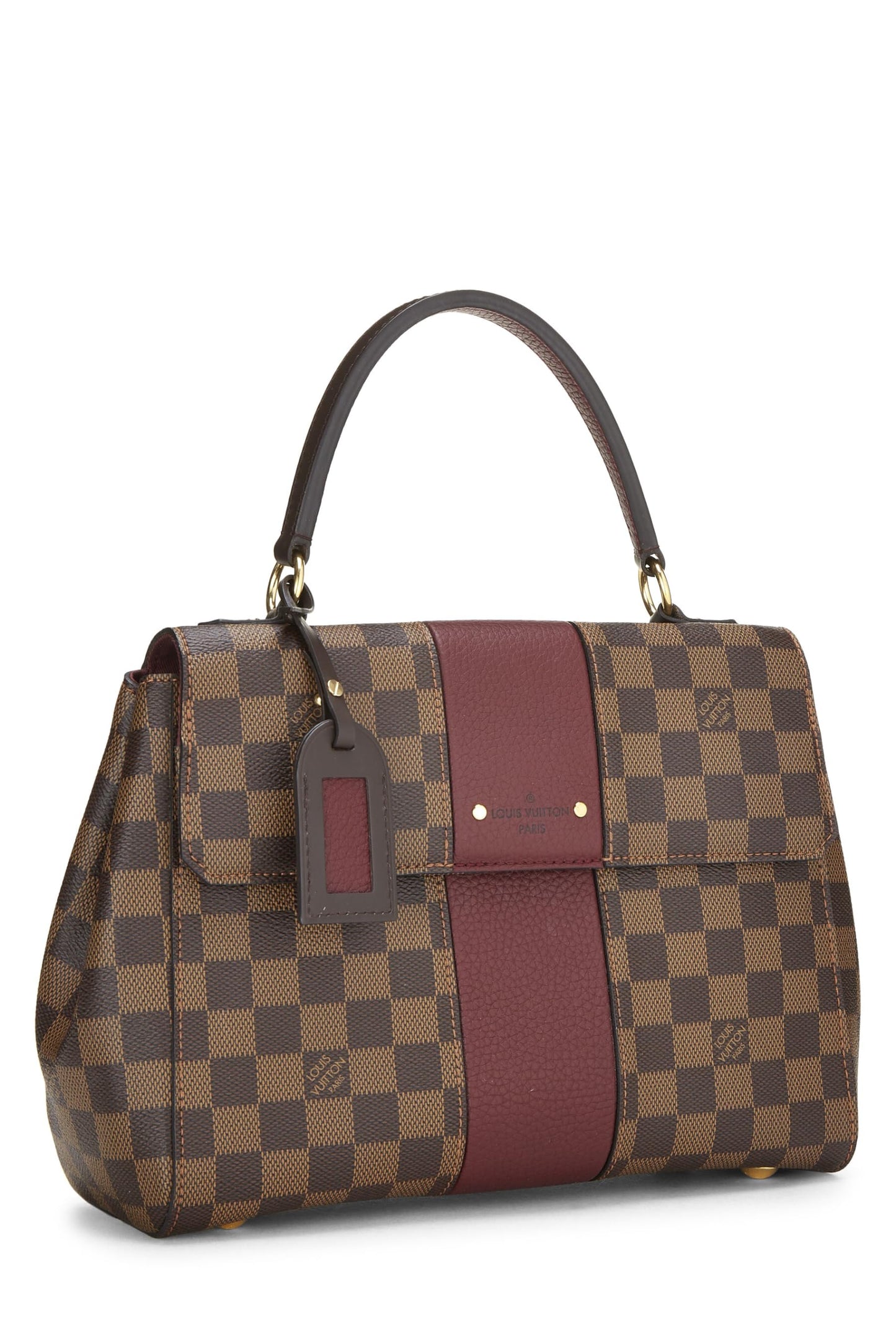 Louis Vuitton, Pre-Loved Burgundy Damier Ebene Bond Street, Burgundy