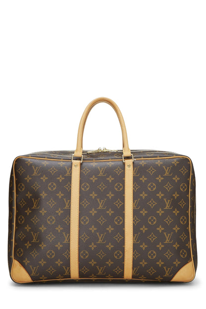 Louis Vuitton, Sirius 45 en toile Monogram d'occasion, marron