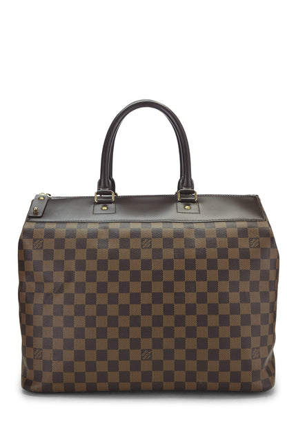 Louis Vuitton, Pre-Loved Damier Ebene Greenwich PM, Marrón