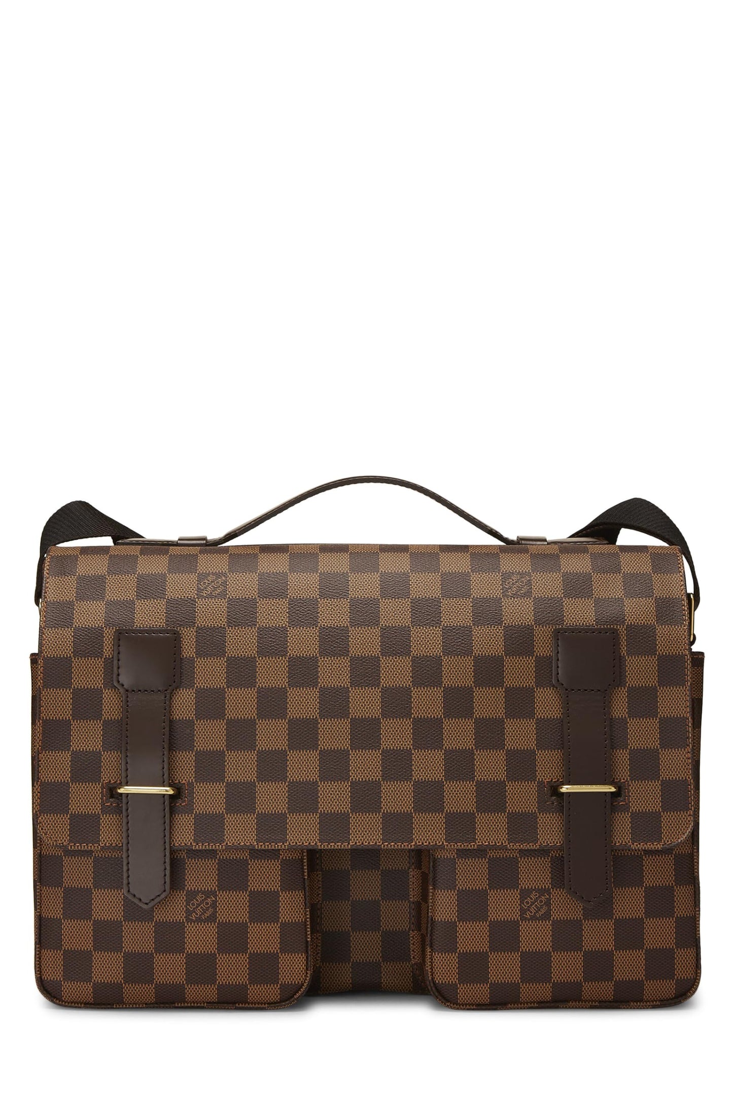 Louis Vuitton, Damier Ebene Broadway d'occasion, marron