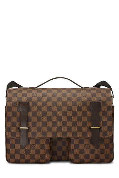 Louis Vuitton, Pre-Loved Damier Ebene Broadway, Brown