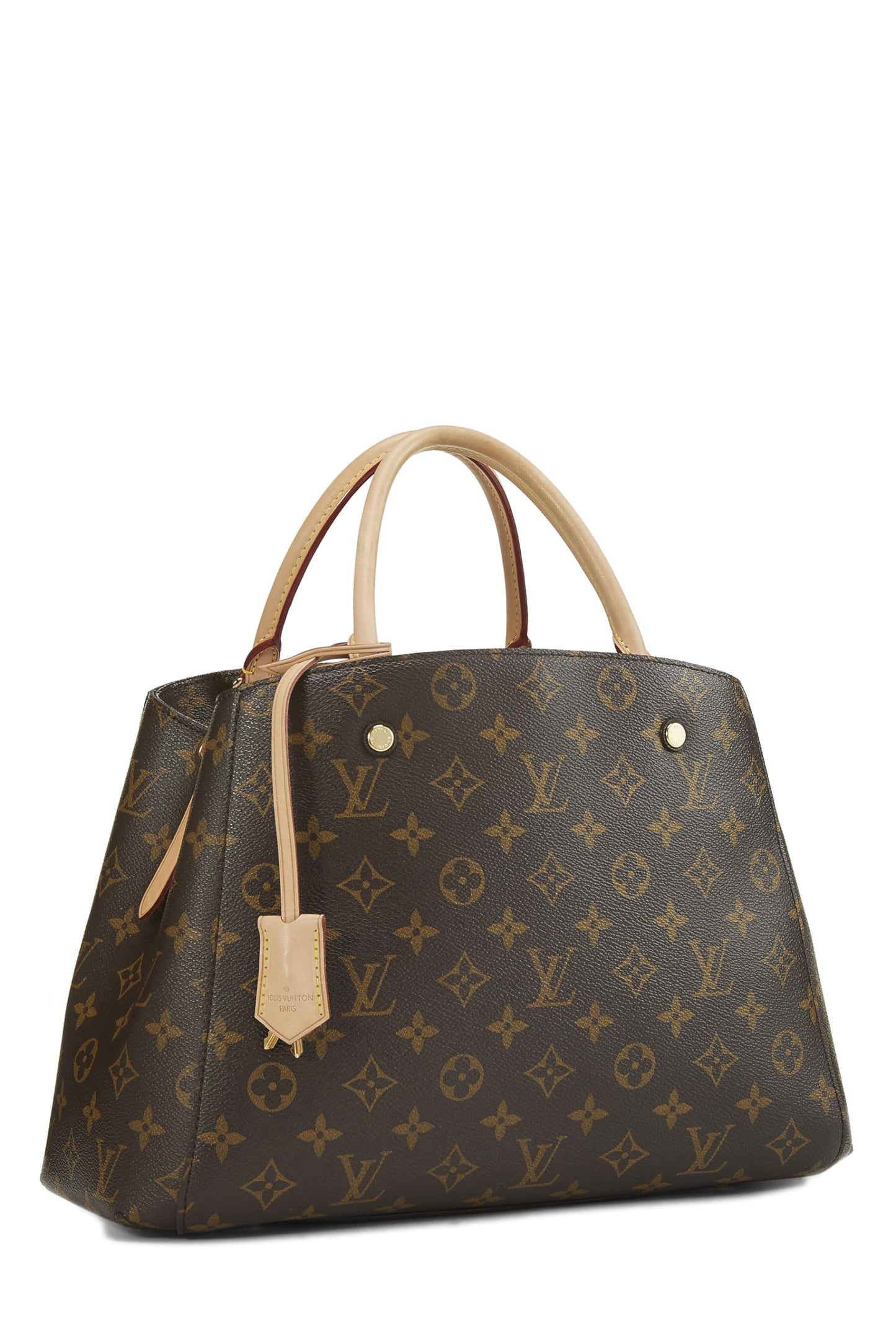 Louis Vuitton, Montaigne MM en toile monogram d'occasion, marron