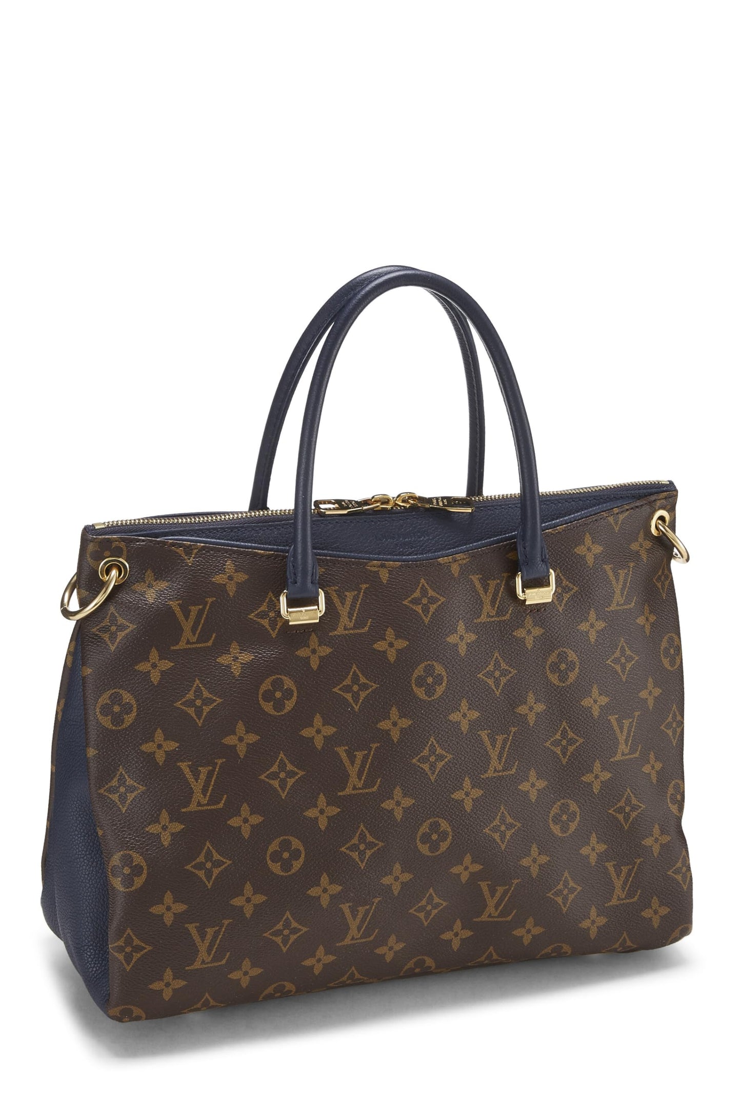 Louis Vuitton, Pallas NM en toile monogram bleu marine d'occasion, bleu marine