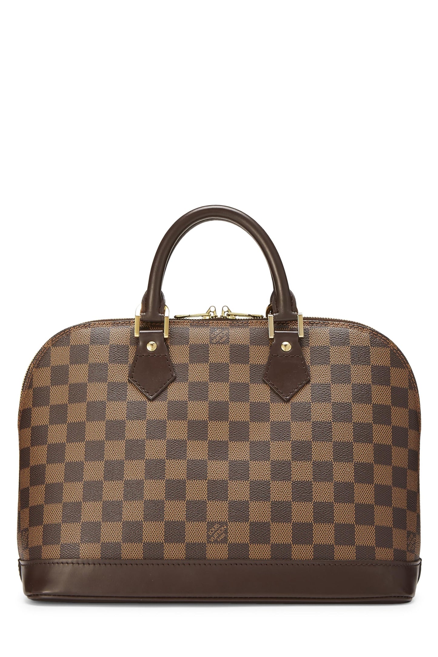 Louis Vuitton, Alma PM Damier Ebène d'occasion, marron