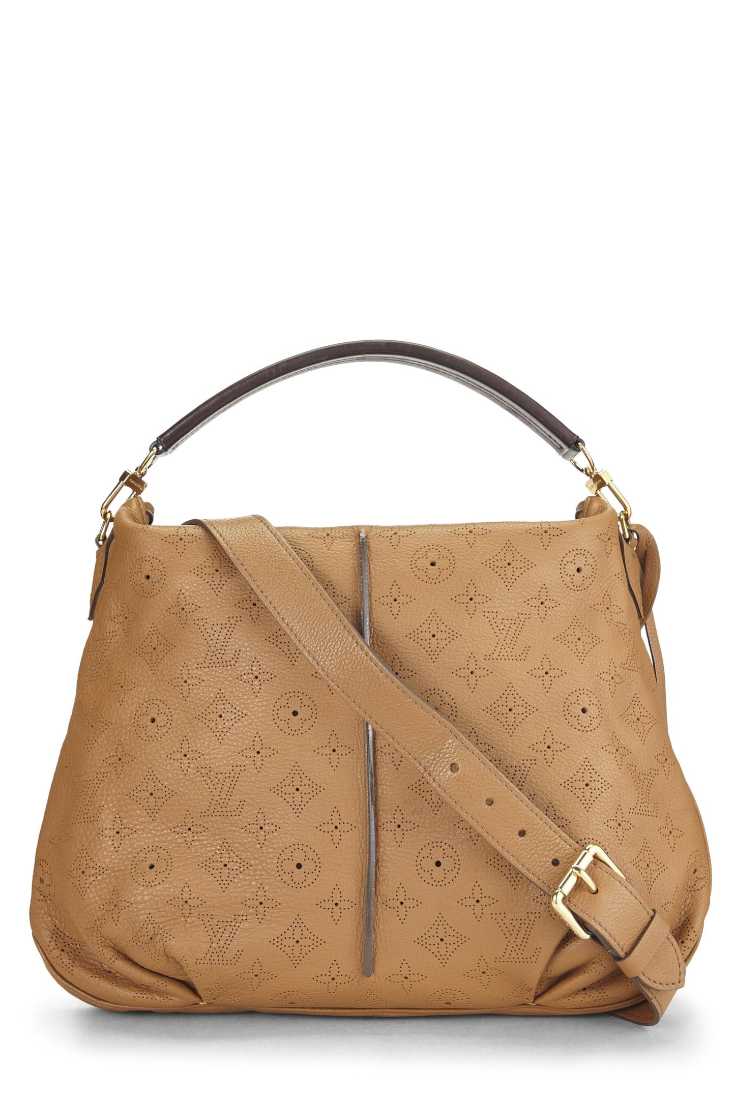 Louis Vuitton, Pre-Loved Brown Monogram Mahina Selene MM, Brown