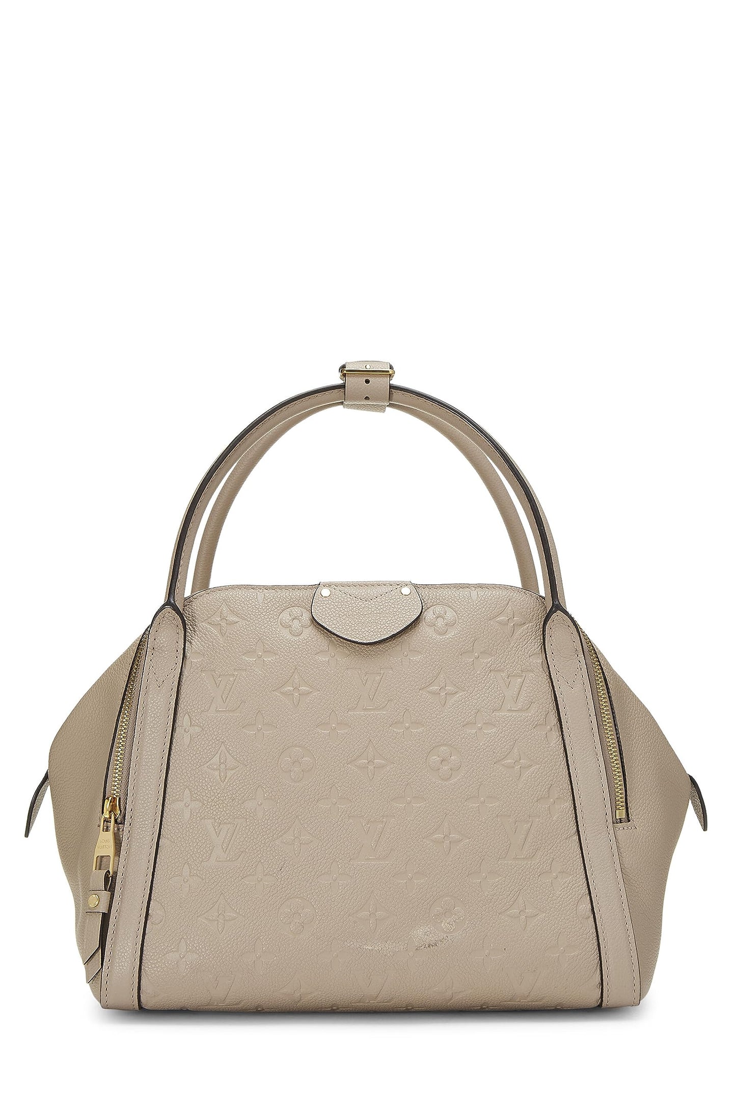 Louis Vuitton, Pre-Loved Gris Empreinte Marais MM, Gris