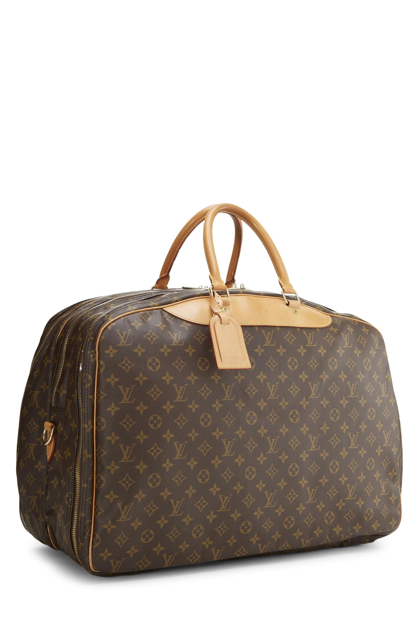 Louis Vuitton, Alize 3 en toile Monogram d'occasion, marron