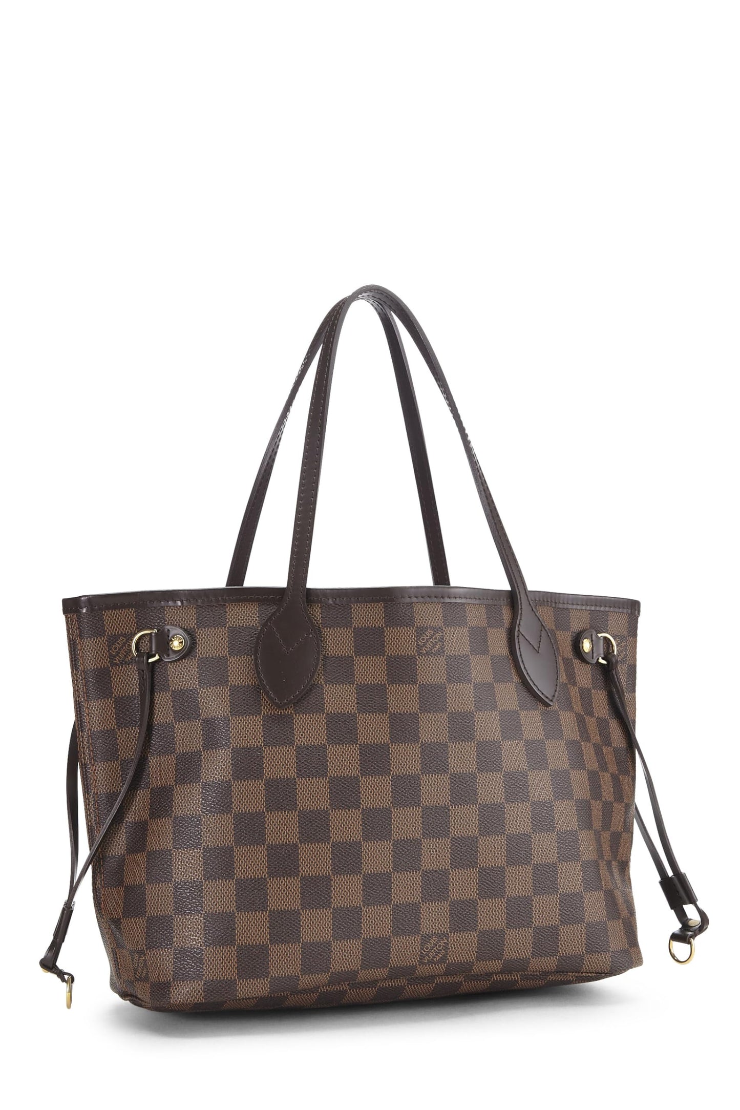 Louis Vuitton, Damier Ebene Neverfull PM pre-amado, Marrón