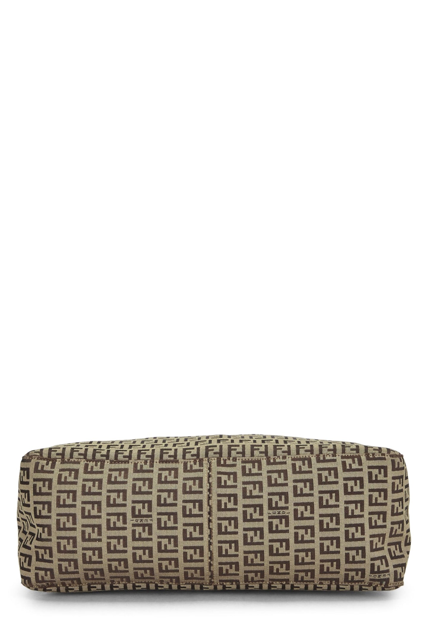 Fendi, Mini sac fourre-tout beige Zucchino d'occasion, marron