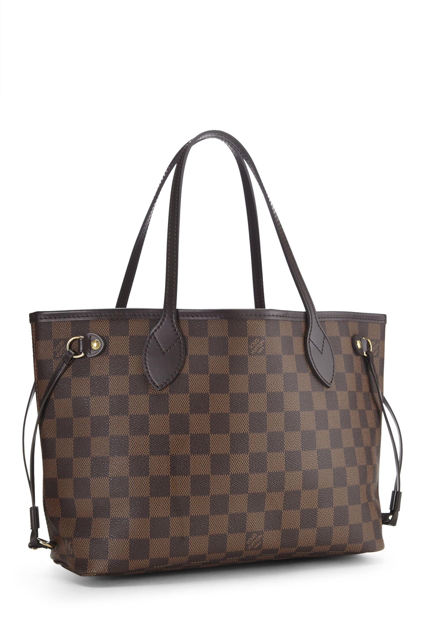 Louis Vuitton, Damier Ebene Neverfull PM d'occasion, marron