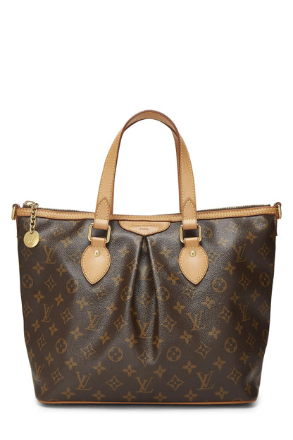 Louis Vuitton, Pre-Loved Monogram Canvas Palermo PM, Brown