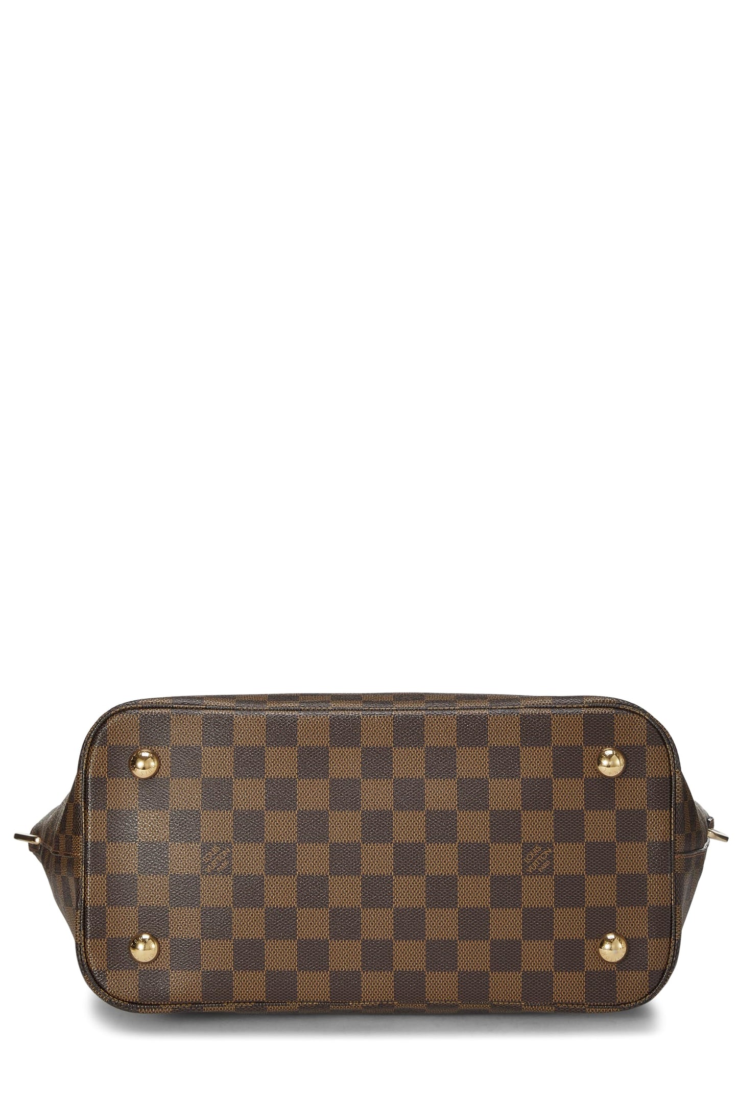 Louis Vuitton, Pre-Loved Damier Ebene Belmont, Brown