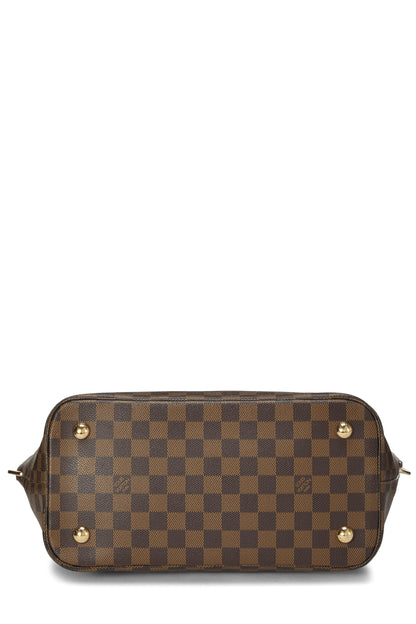 Louis Vuitton, Damier Ebene Belmont d'occasion, marron