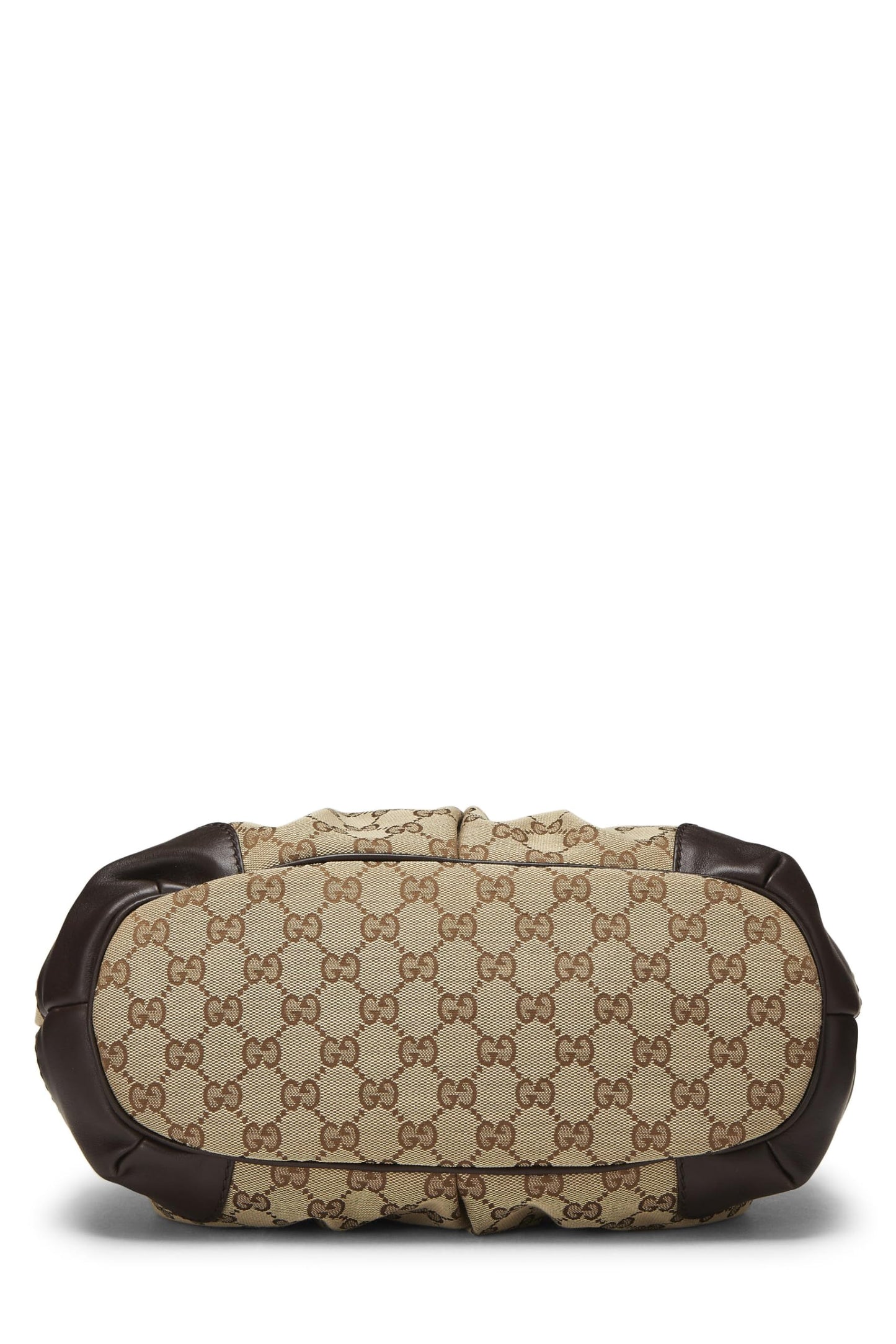 Gucci, sac à main Sukey en toile GG d'origine d'occasion de taille moyenne, marron