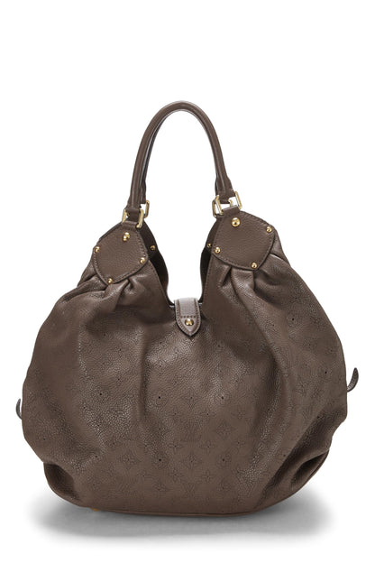 Louis Vuitton, Pre-Loved Brown Monogram Mahina XL, Brown