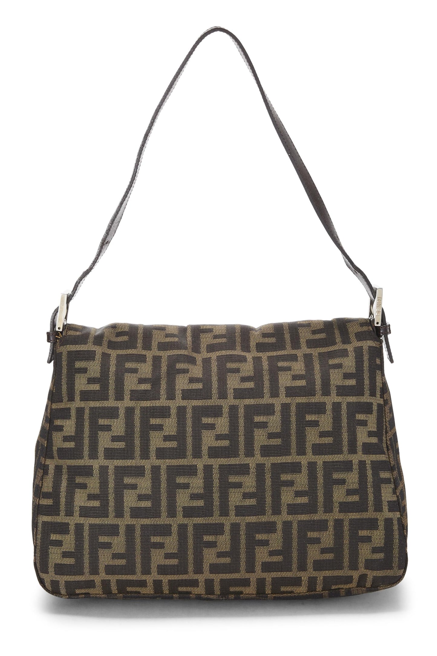 Fendi, Pre-Loved Brown Zucca Canvas Mama, Brown