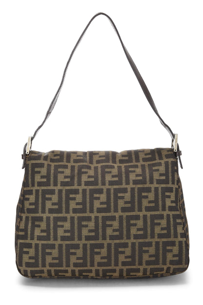 Fendi, Pre-Loved Brown Zucca Canvas Mama, Brown