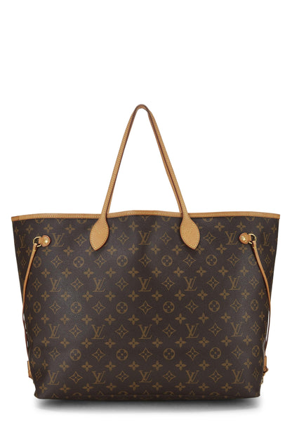 Louis Vuitton, Neo Neverfull GM en toile Monogram rose d'occasion, rose