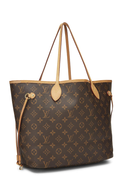 Louis Vuitton, Pre-Loved Pink Monogram Canvas Neo Neverfull MM, Pink