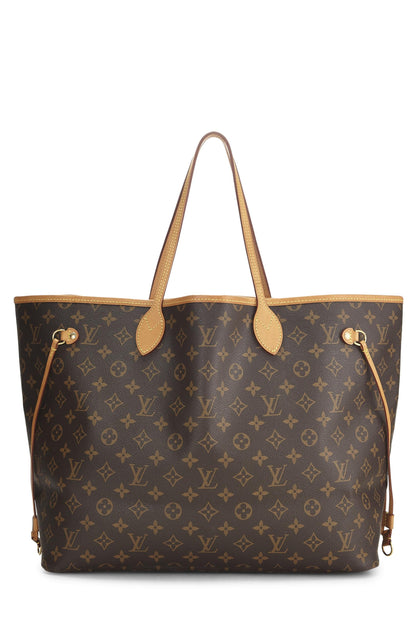 Louis Vuitton, Neo Neverfull GM en toile Monogram rose d'occasion, rose