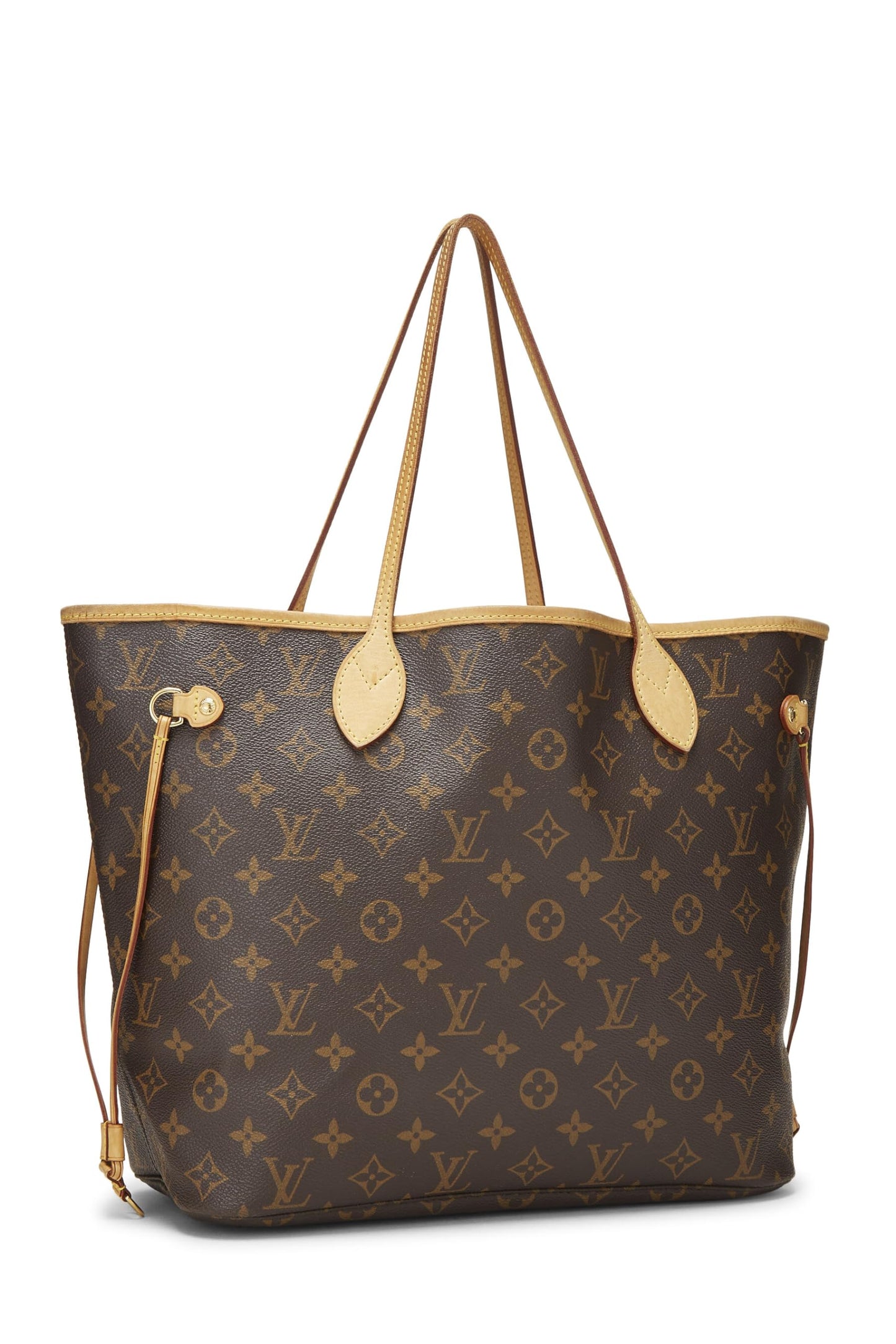 Louis Vuitton, Neverfull MM en toile Monogram d'occasion, marron