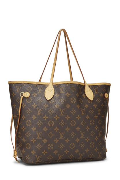 Louis Vuitton, Pre-Loved Monogram Canvas Neverfull MM, Brown