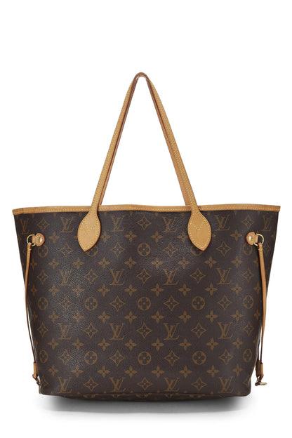 Louis Vuitton, Monograma rojo Pre-Loved Neo Neverfull MM, Rojo