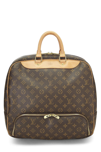 Louis Vuitton, Evasion MM en toile Monogram d'occasion, marron