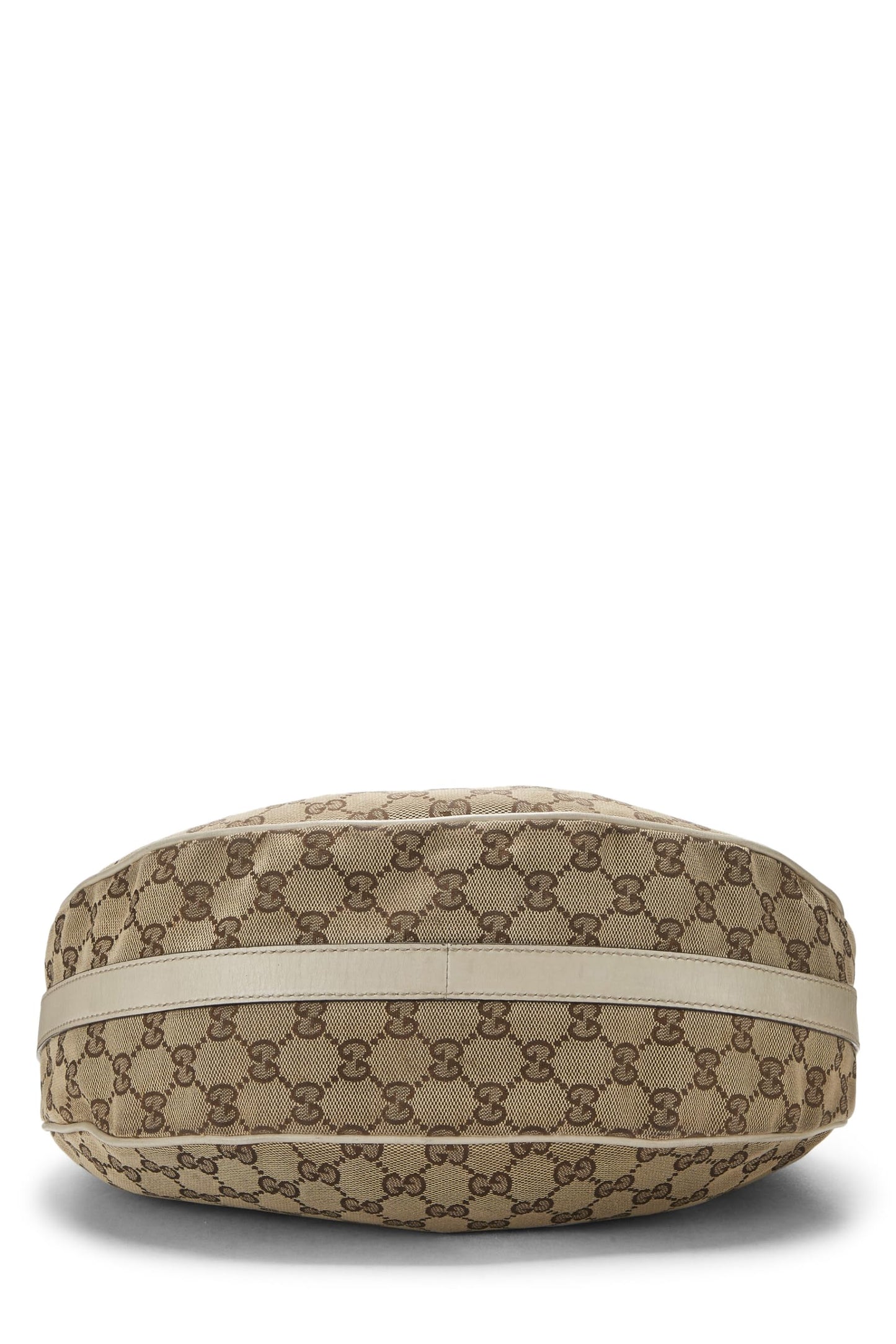 Gucci, sac hobo Twins en toile GG blanc d'occasion, blanc