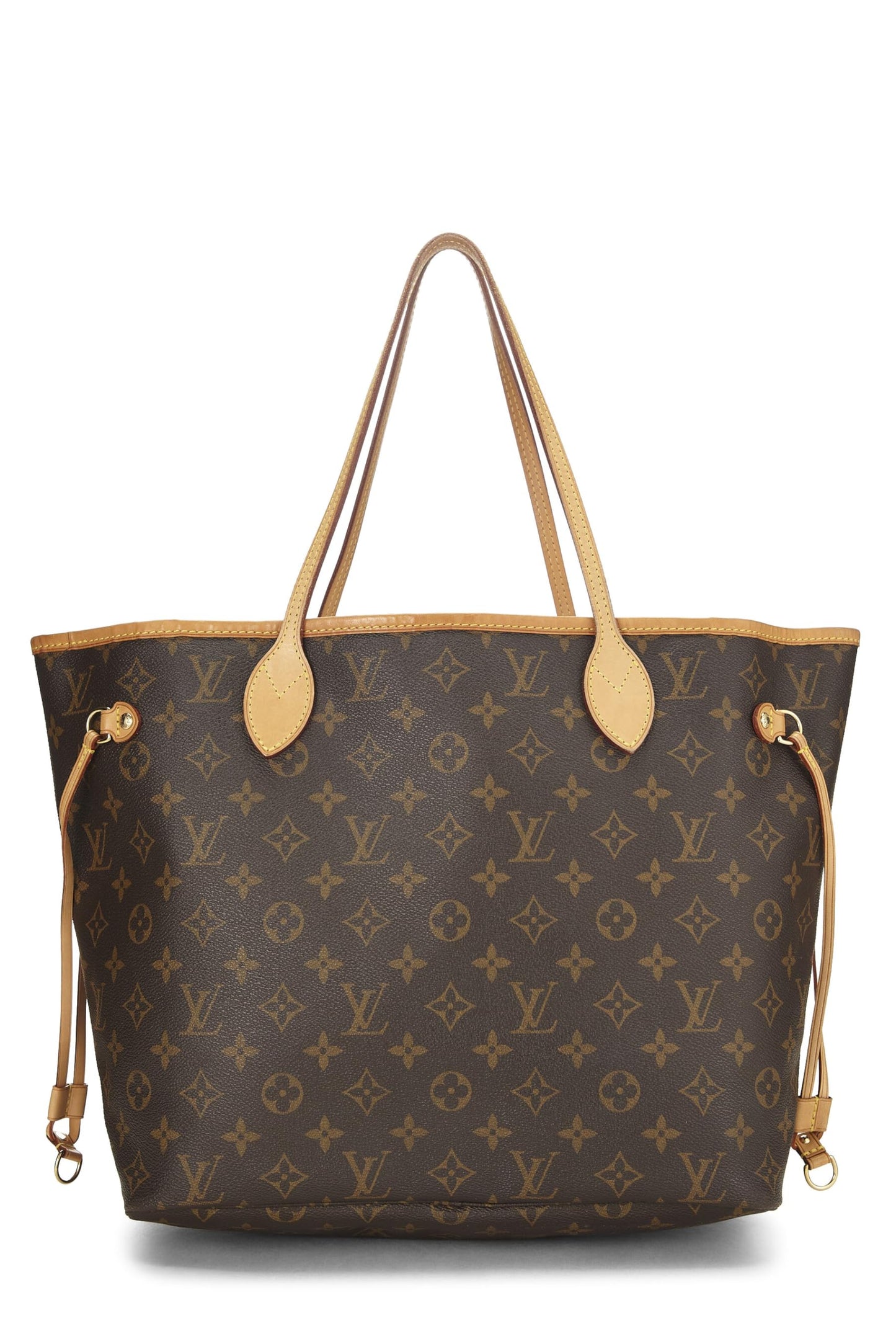 Louis Vuitton, Neverfull MM en toile Monogram d'occasion, marron