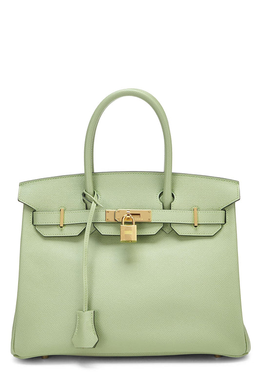 Hermès, Pré-Aimé Vert Criquet Epsom Birkin 30, Vert Criquet