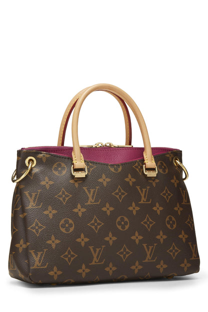 Louis Vuitton, Pre-Loved Purple Monogram Canvas Pallas BB, Purple