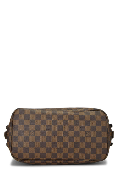 Louis Vuitton, Cabas Rivington Damier Ebène d'occasion, marron