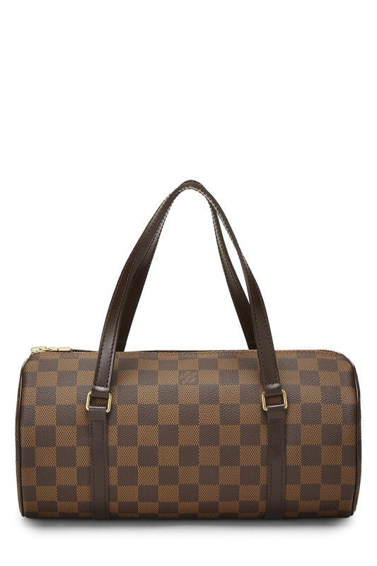 Louis Vuitton, Damier Ebene Papillon 26 pre-amado, Marrón