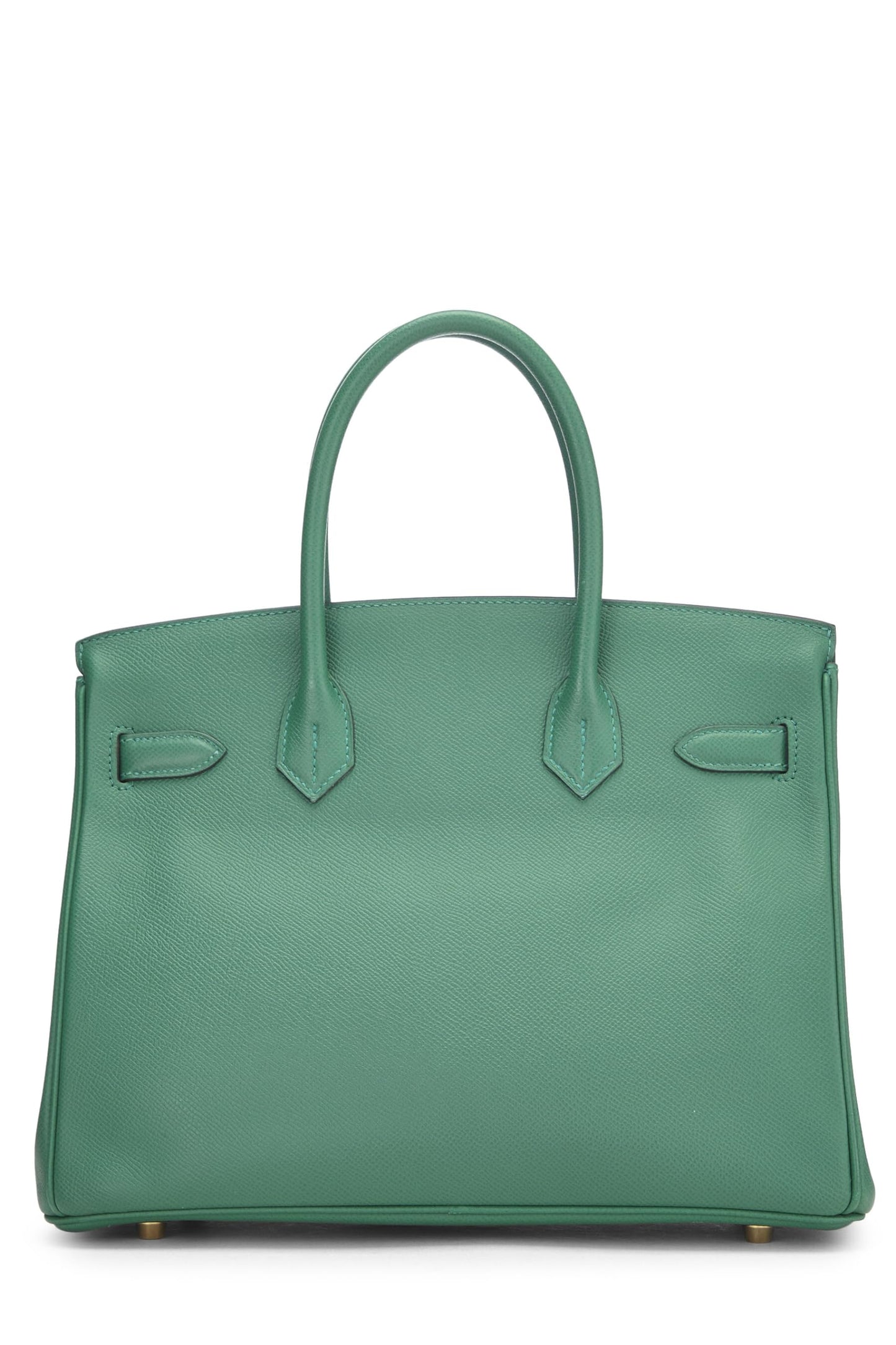 Hermès, Pre-Loved Vert Vertigo Epsom Birkin 30, Vert Vertigo