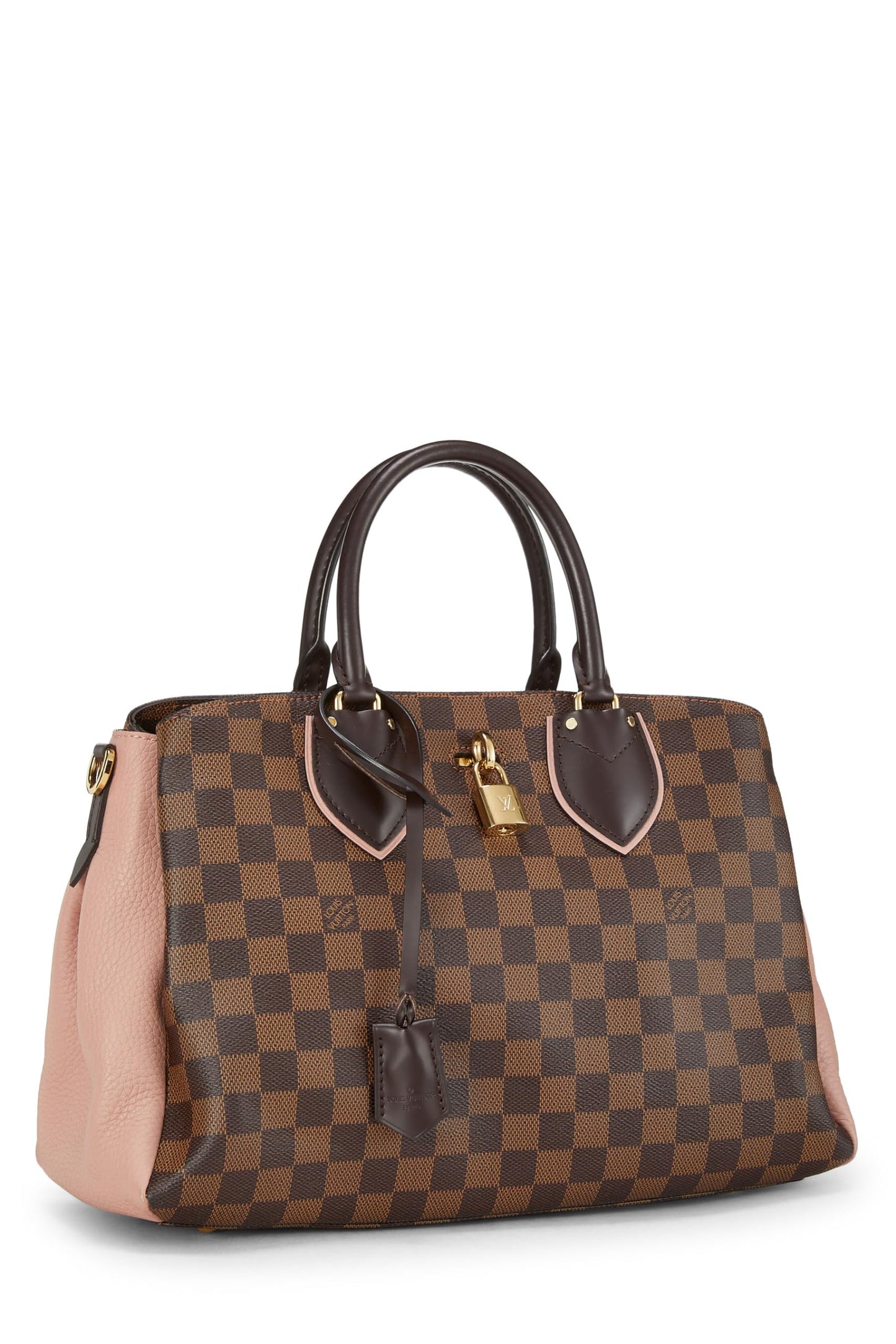 Louis Vuitton, Damier Ebene Normandie rose pré-aimé, rose