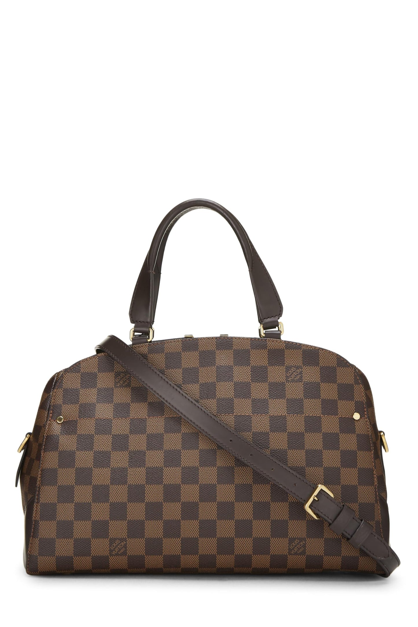 Louis Vuitton, Bolso bowling Damier Ebene Kensington pre-Loved, Marrón